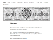 Tablet Screenshot of eagledownstudios.com